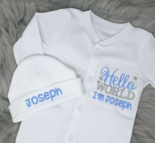 Personalised baby grow - grow, +