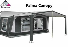 Dorema Palma Awning Canopy Extension Size 5 Steel  Frame Charcoal