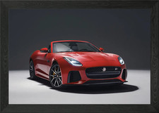 Red Jaguar F-Type Convertible