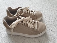 Girls Next Beige Lace Up