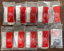 10 x MK 1G Architrave Blank Plate  - MK K3825 WHI x 10