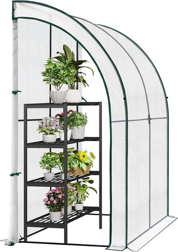 Spacious lean greenhouse - spacious, to