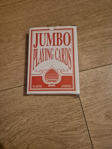 Jumbo playing cards - cards, deck