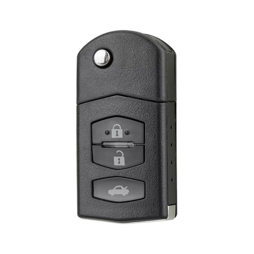 Button flip key fob case - fob,