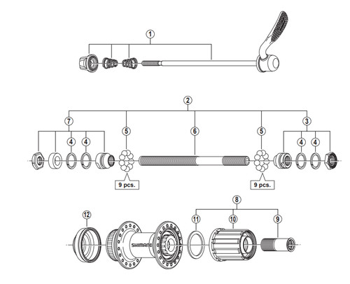 Shimano spre fhrm66 - shimano,
