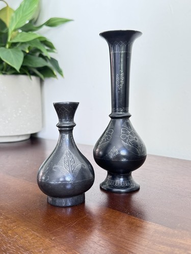 Vintage indian bidriware - indian,