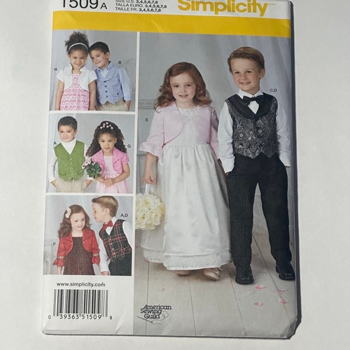 Simplicity 1509 sewing - simplicity, pattern