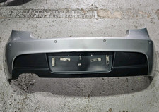 BMW 1 SERIES E81 E87 LCI M SPORT REAR BUMPER SILVER 2009-2010
