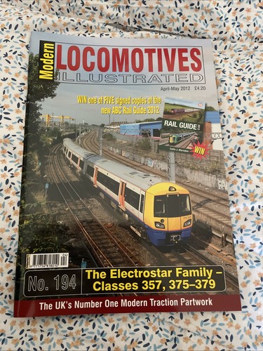 Modern locomotives illustrated - locomotives,