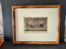 ANTIQUE FRAMED 1860 PRINT