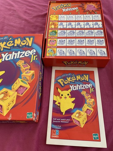 Pokémon yahtzee 2000 - pokémon,