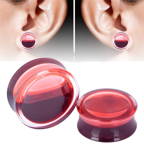 Blood red liquid filled ear - liquid,