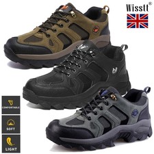 Mens Trekking Trainers Shoes Outdoor Hiking Boots Sports Waterproof Walking Size