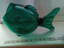 green glass vase/terrarium