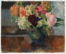 Joke Hartman-Elias (1906-2004) - Mid 20th Century Oil, Summer Blooms