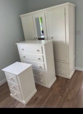 HANDMADE AYLESBURY NEXT (IVORY) 3 PIECE BEDROOM SET NOT FLAT-PACK!!!