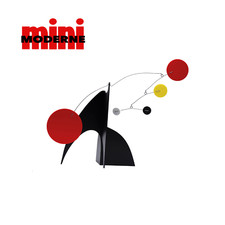 Adorable MINI MODERNE Art Stabile Sculpture 12"h Mid Century Modern Kinetic MCM