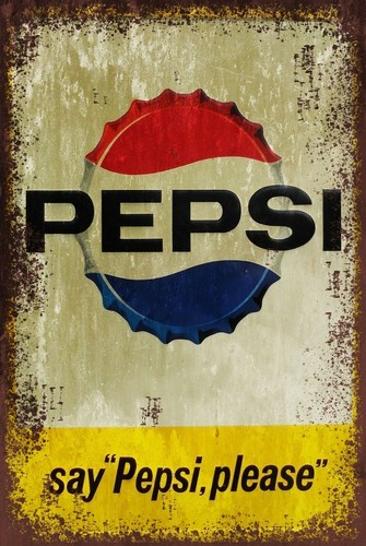 Pepsi soda drink vintage - soda, look