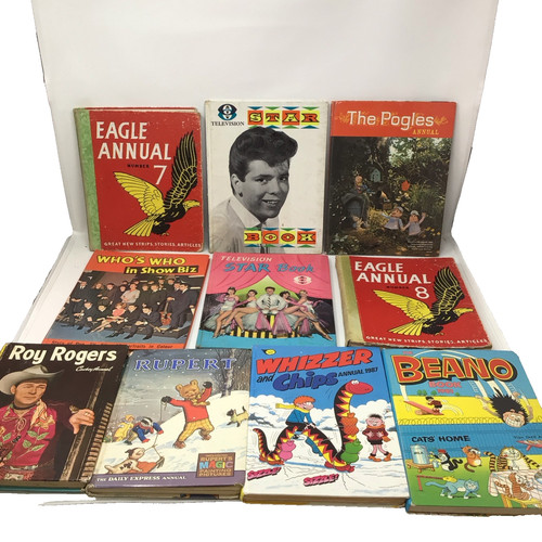 Vintage annuals 1950s - vintage,