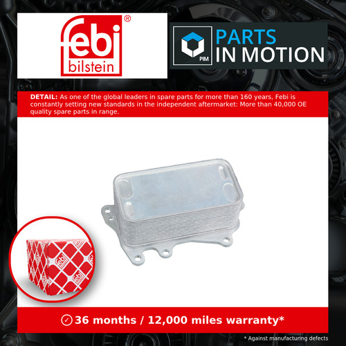 Oil cooler fits bmw f15 - oil,