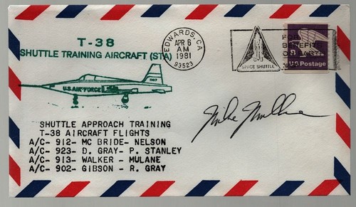 Astronaut mike mullane - astronaut, signed