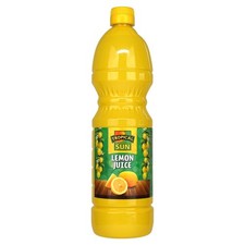Tropical Sun 100% Pure Lemon Juice 1L Bottle Cooking Baking Drinks Marinades