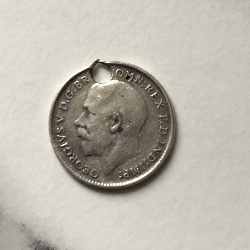 George 1912 three pence - george,