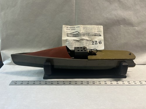 Antique toy steam peggy boat - toy,
