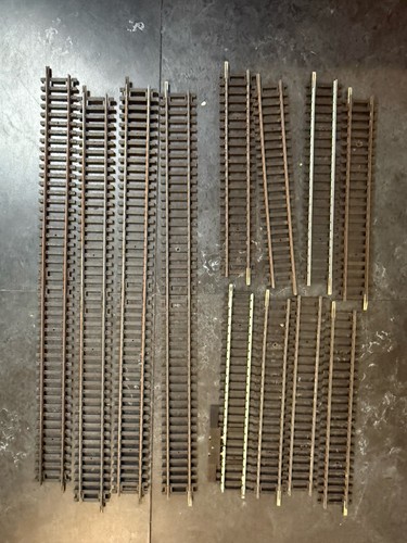 Hornby straight steel track - hornby,
