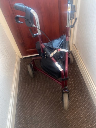 Invacare tri walker wheel - tri-walker,