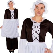 LADIES TUDOR MAID COSTUME POOR