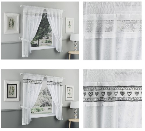Lucy embroidered heart frill - embroidered,
