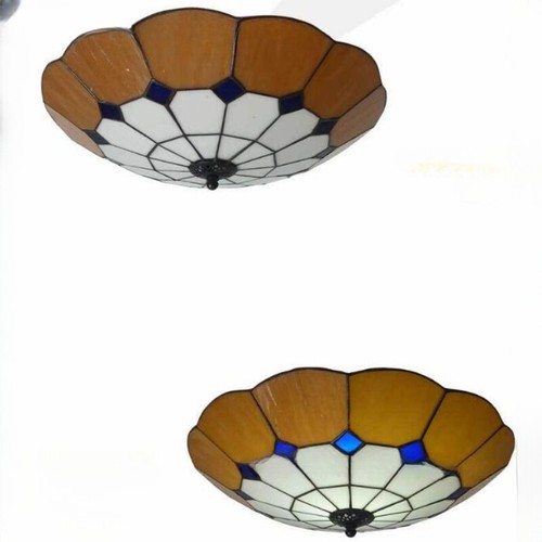 Tiffany stained bowl - bowl, shade