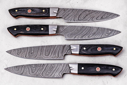 Custom made forged damascus - made,