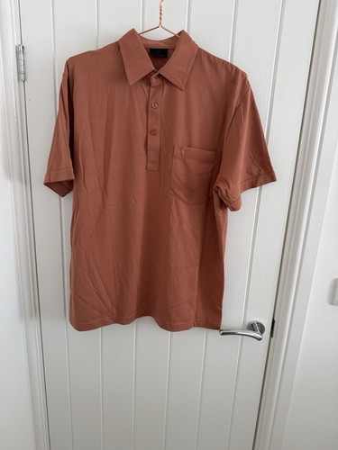 Brown short sleeve vintage - brown,