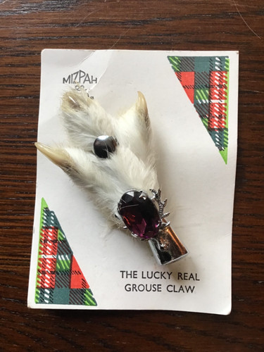 Vintage mizpah lucky grouse - lucky,