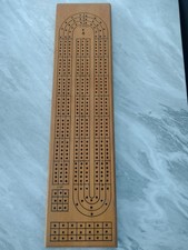 Nice Vintage Wooden Cribbage