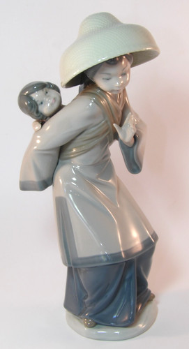 Lladro oriental mother - lladro,