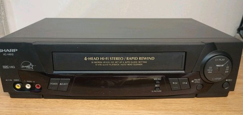 Sharp h812u vhs vcr video - sharp,