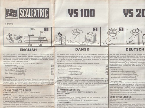 Scalextric 1970 ins 192 - 1970, ins-g-192
