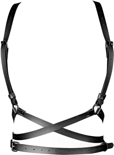 Punk vest belt leather - belt,,