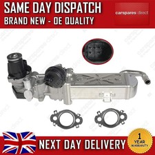 VW JETTA, SHARAN, TOURAN 1.6 2.0 TDI 2009-2022 ELECTRIC EGR VALVE & COOLER