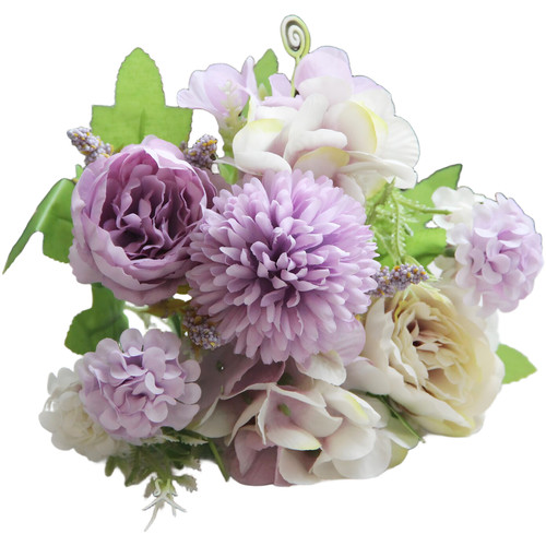 Silk floral arrangement - floral, peony