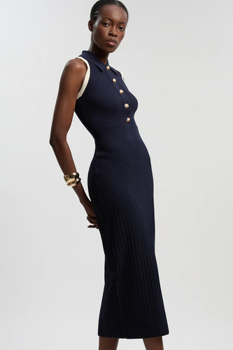 Karen millen midi dress womens - millen,