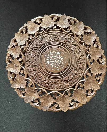 Hand carved wooden - wooden, retro