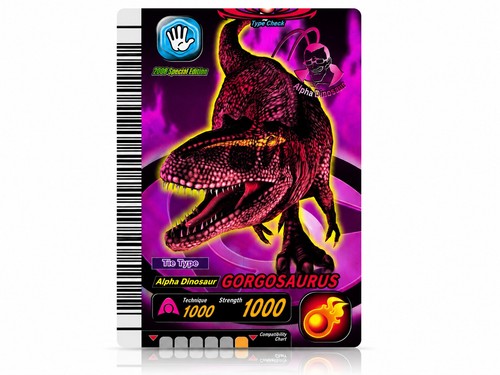 Dinosaur king gorgosaurus 2008 - dinosaur,