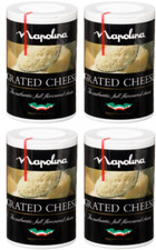 Napolina Italian Grated Cheese 50g x4 Pack Parmesan Style Free UK Postage