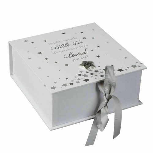 Baby keepsake box - box, twinkle