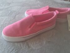 Girls .H&M slip on shoes Pink