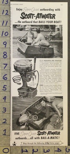 1955 boat scott - boat, scott-atwater